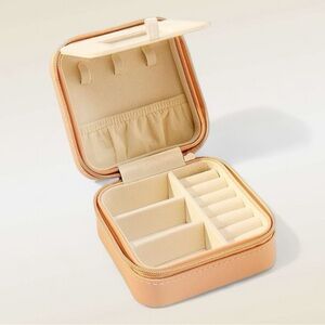 STERLING FOREVER Jewelry Travel Case • Blush Pink NEW